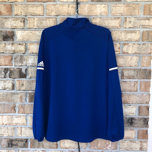 adidas Climalite University of Tennessee Blue long Sleeve Quarter Top L - Picture 6 of 12
